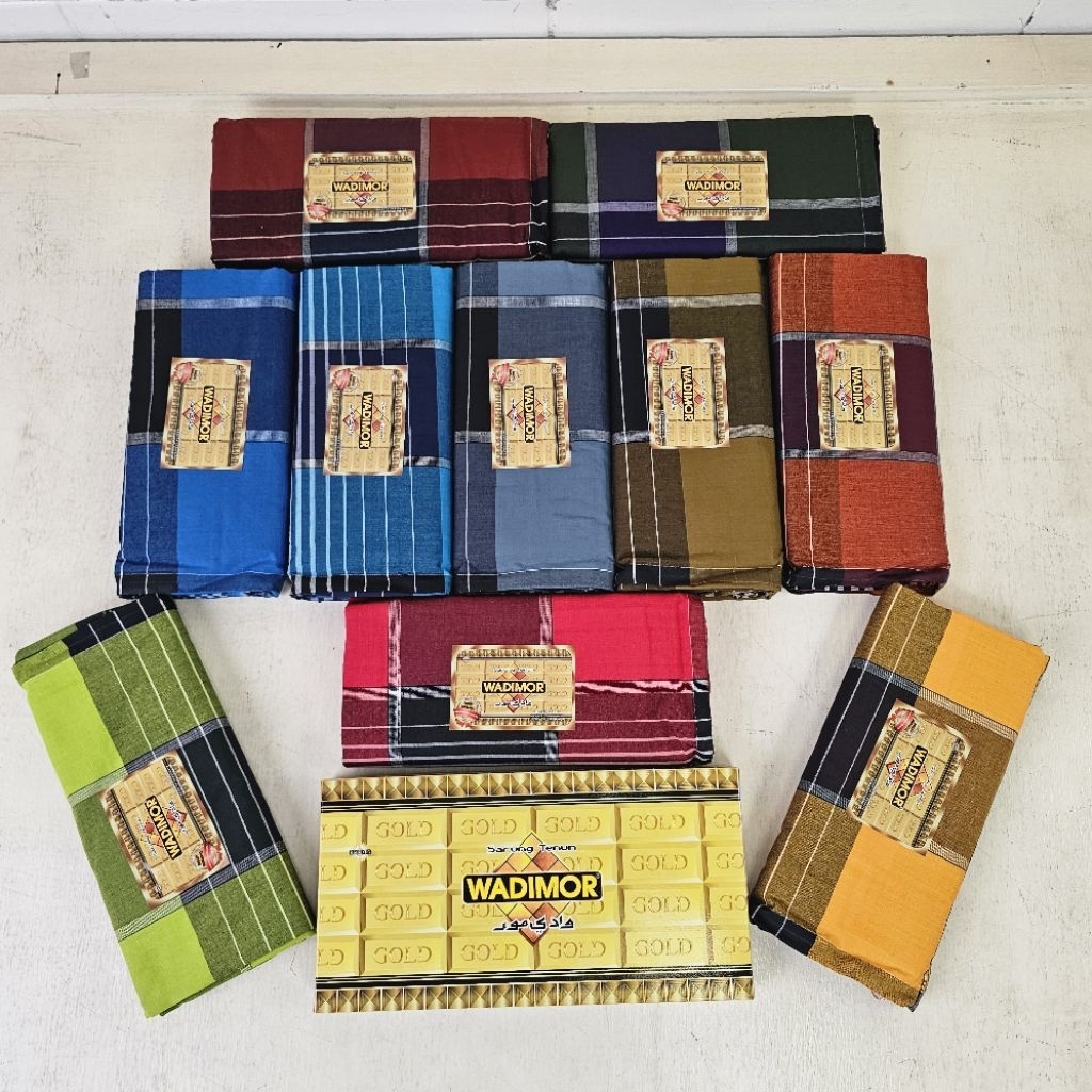 SARUNG WADIMOR GOLD Terbaru SARUNG PRIA DEWASA