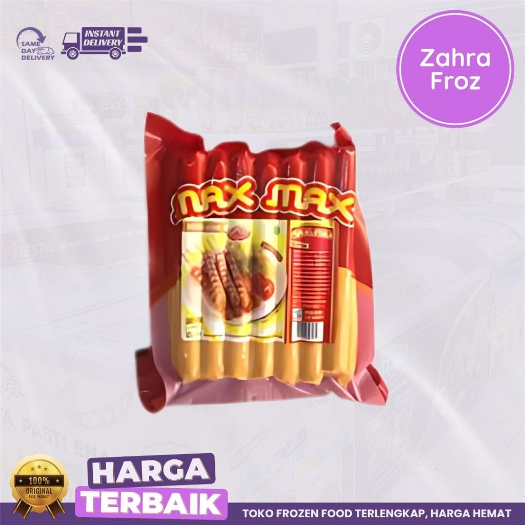 

MAX SOSIS AYAM COKLAT 500GR