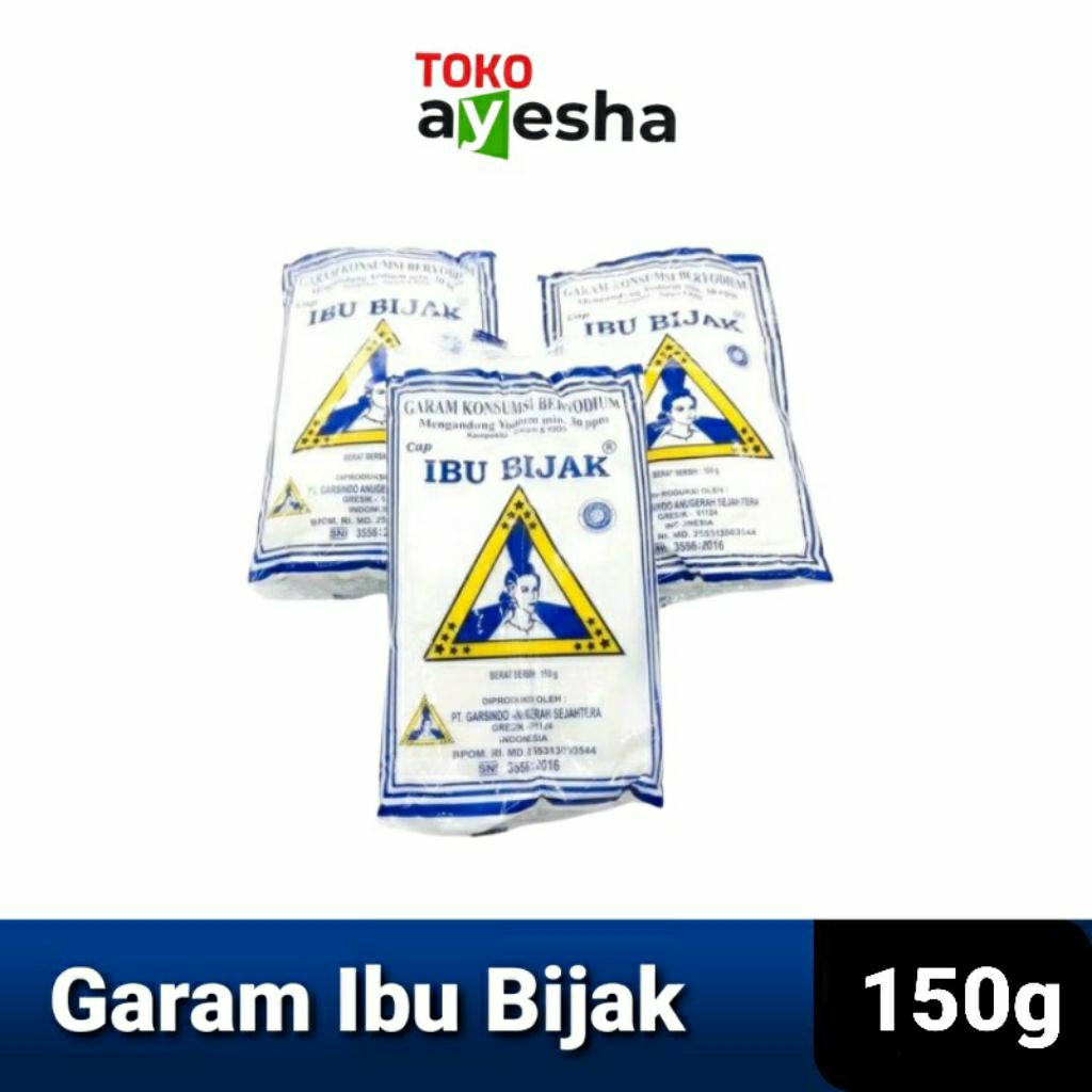 

Garam Ibu Bijak Kemasan 150 gr