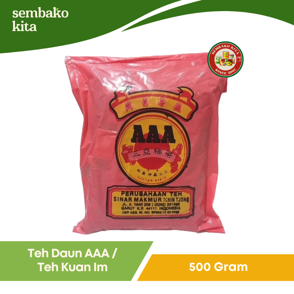 

Teh Daun AAA / Teh Kuan Im 500 gram