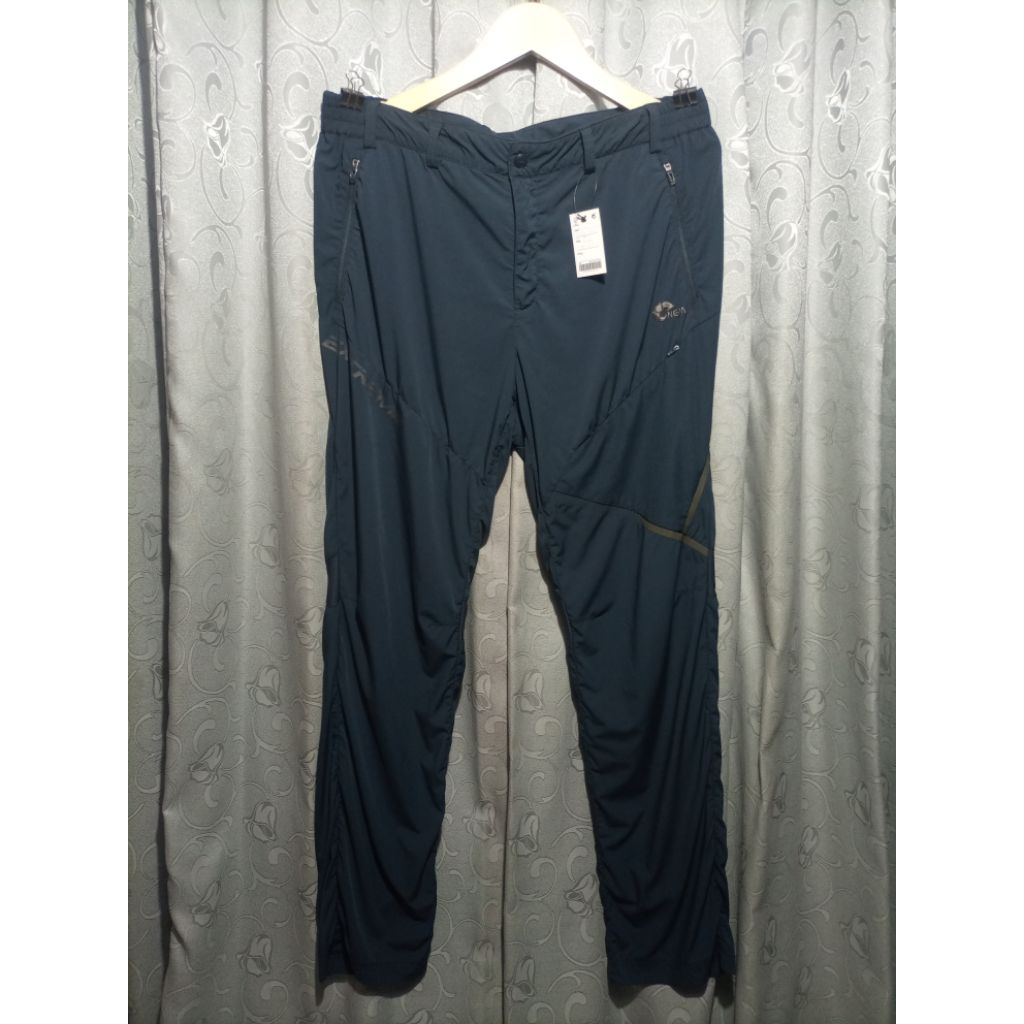 Celana Nepa Outdoor Semi Cargo Quickdry_Dark Green_Size 34-36