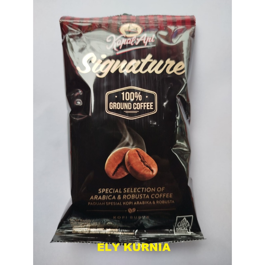 

Kopi Kapal Api Signature 65gr Kopi Bubuk