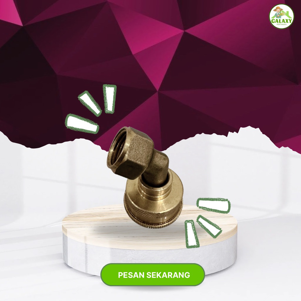 Nozzle Kuningan Sprayer Elektrik Lubang 5