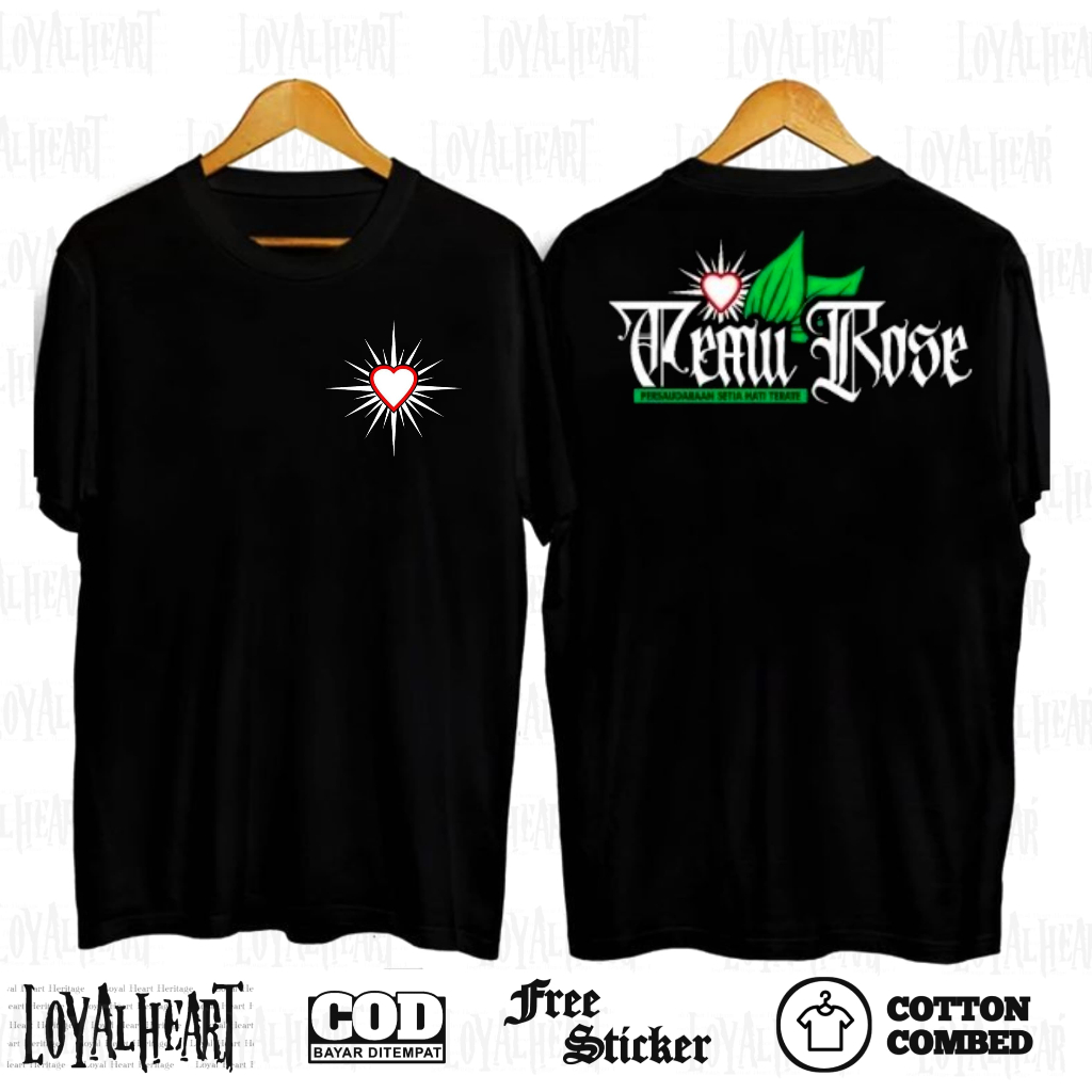 kaos PSHT TEMU ROSE - kaos psht temu rose terbaru - KAOS PSHT