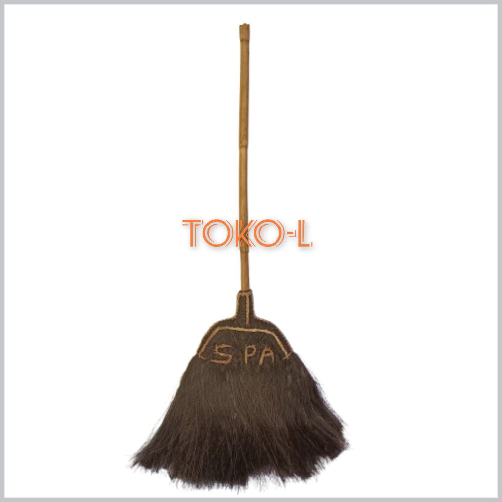 Sapu Ijuk Gagang Rotan