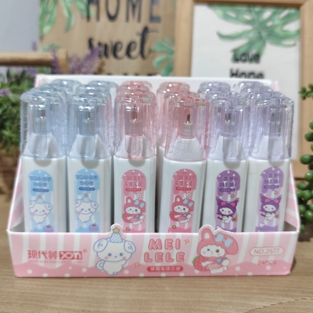 

HOP Tipe x Tip ex corection pen cair 8 ml Melody Kuromi Cinnamoroll