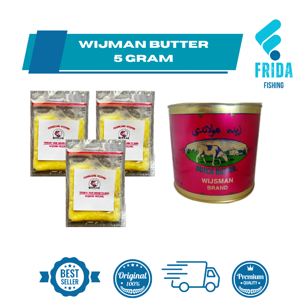 

WIJSMAN BUTTER MENTEGA WIJSMAN WISMAN WYSMAN ORIGINAL 5g