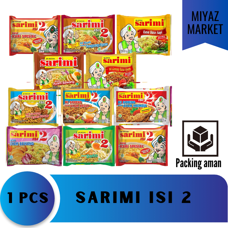 

❤MIYAZMARKET❤ Sarimi isi 2 Goreng Kuah / Mie Sarimi Isi 2