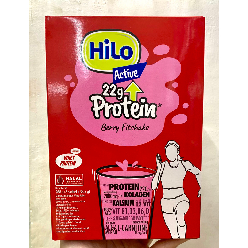

Hilo Active 22g Protein Berry Fitshake