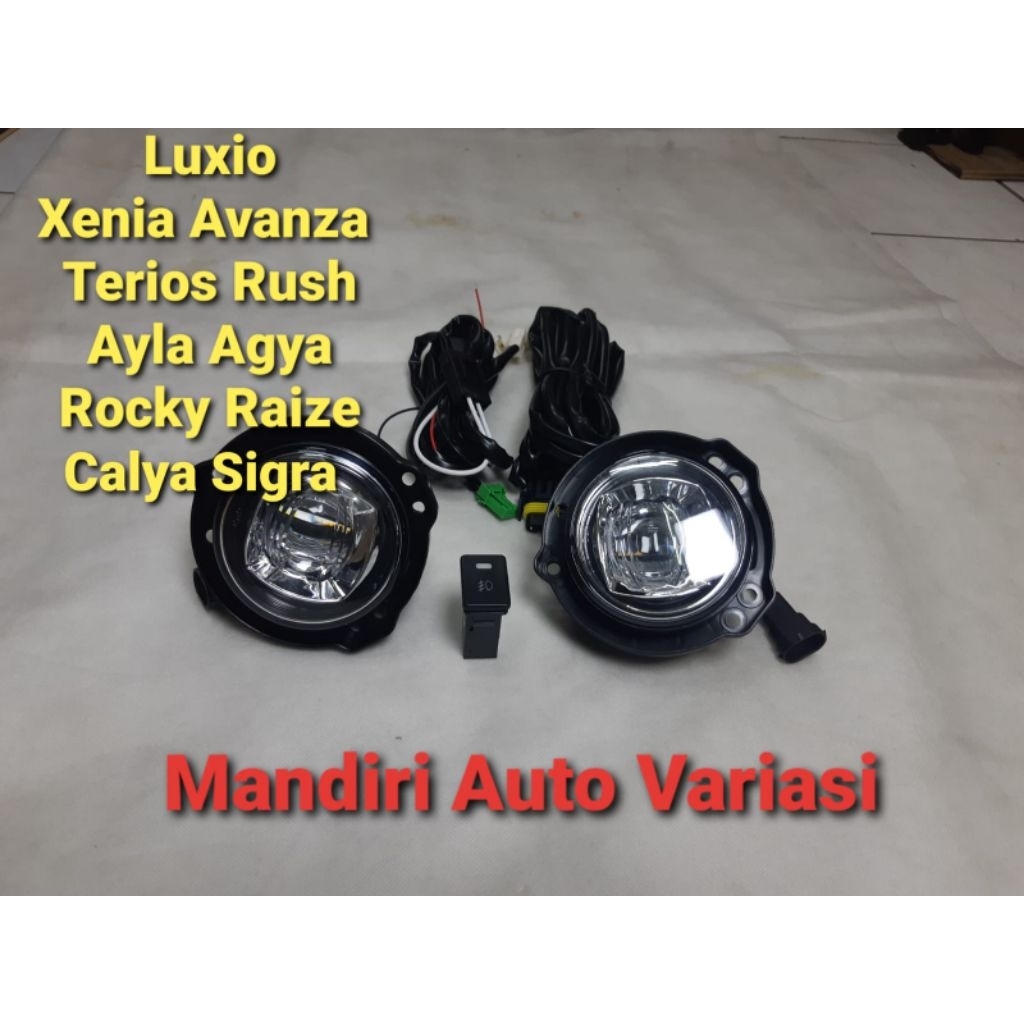 Fog Lamp Led Avanza Xenia Fog Lamp Led Luxio Fog Lamp Led Terios Rush Fog Lamp Calya Sigra