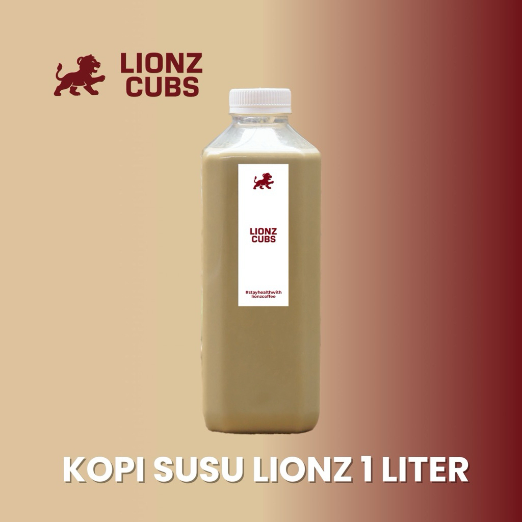 

Kopi Susu Lionz 1L / Kopi Susu Creamy / Kopi Susu Arabica