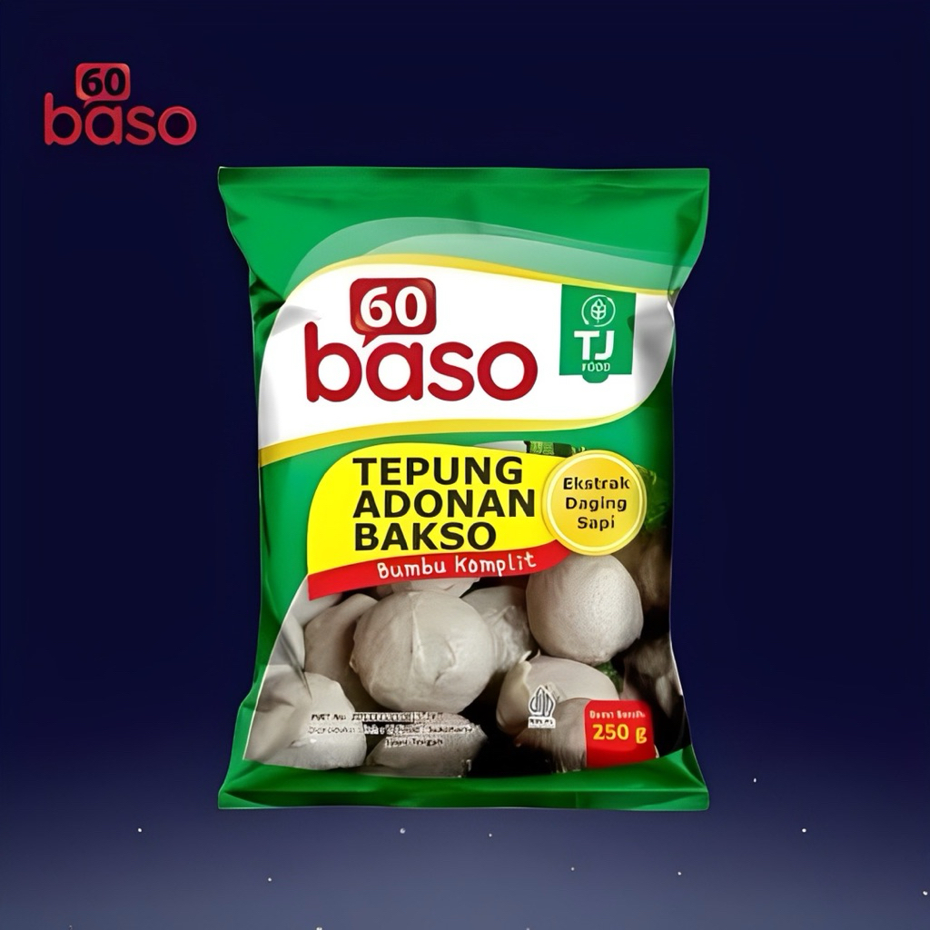 

Gobaso tepung adonan bakso komplit 250gr