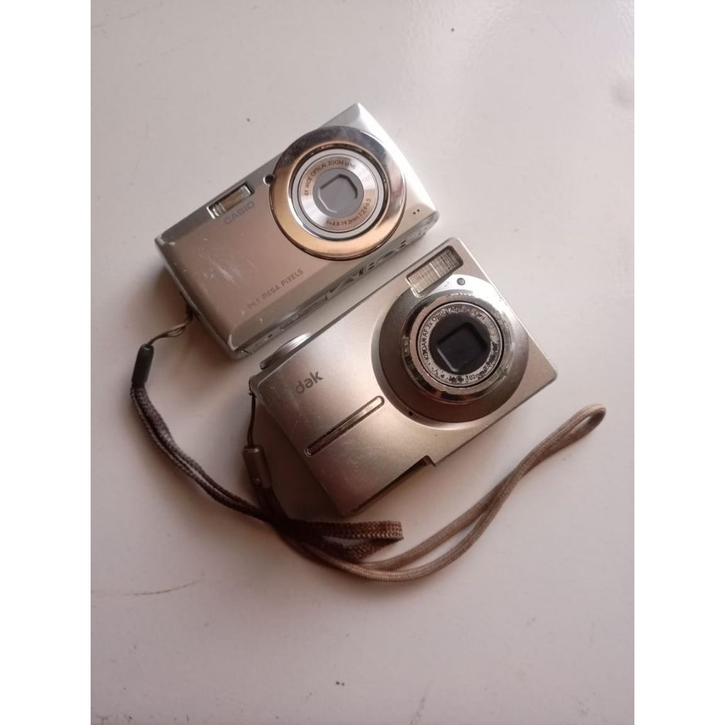 Kamera Casio & Kodak (bahan/parts/kanibal)