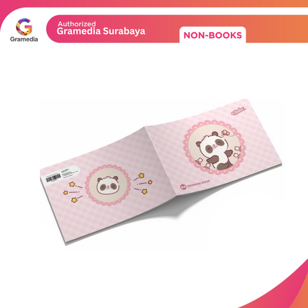 

Gramedia Surabaya NB - Estudee Drawing Book A4 K Panda