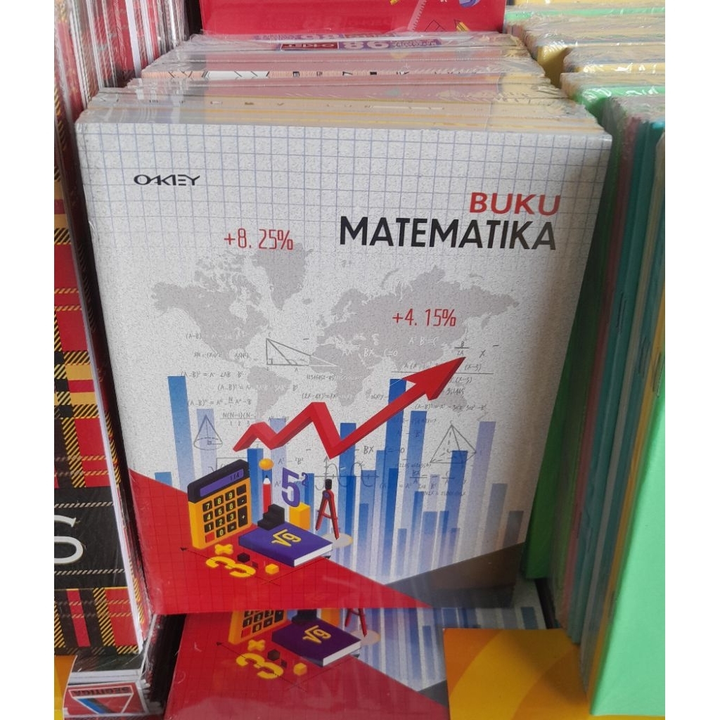 

BUKU MATEMATIKA OKEY ISI 100 / BUKU KOTAK MATEMATIKA / BUKU MTK - OKEY