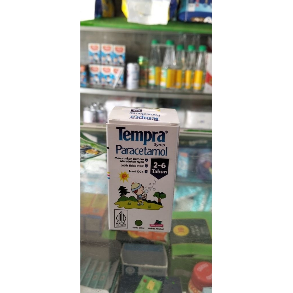 Tempra Syrup /tempra sirup 30ml/tempra penurun panas anak