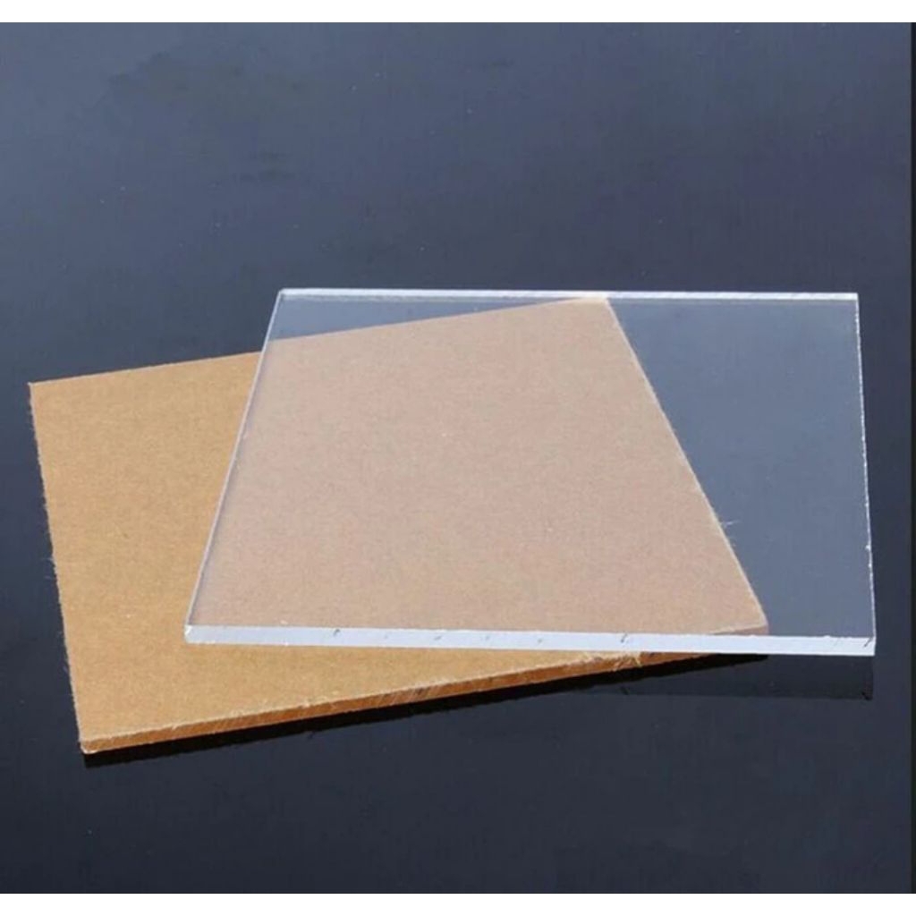 akrilik bening 3mm lembaran ukuran 122cm x 244cm