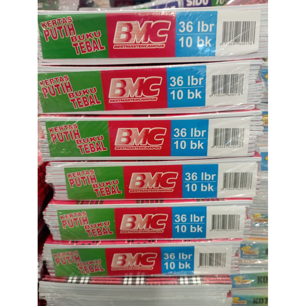 

Buku Tulis Merk Big boss BMC CAMPUS 36 Lembar Harga Eceran/Satuan/Ketengan