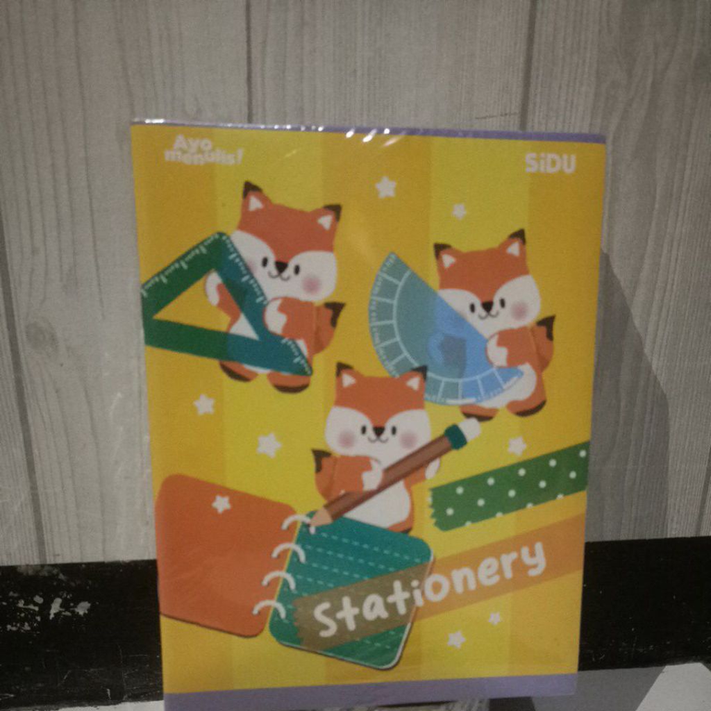 

Buku tulis SIDU 58 Lembar 1 pak isi 10 pcs