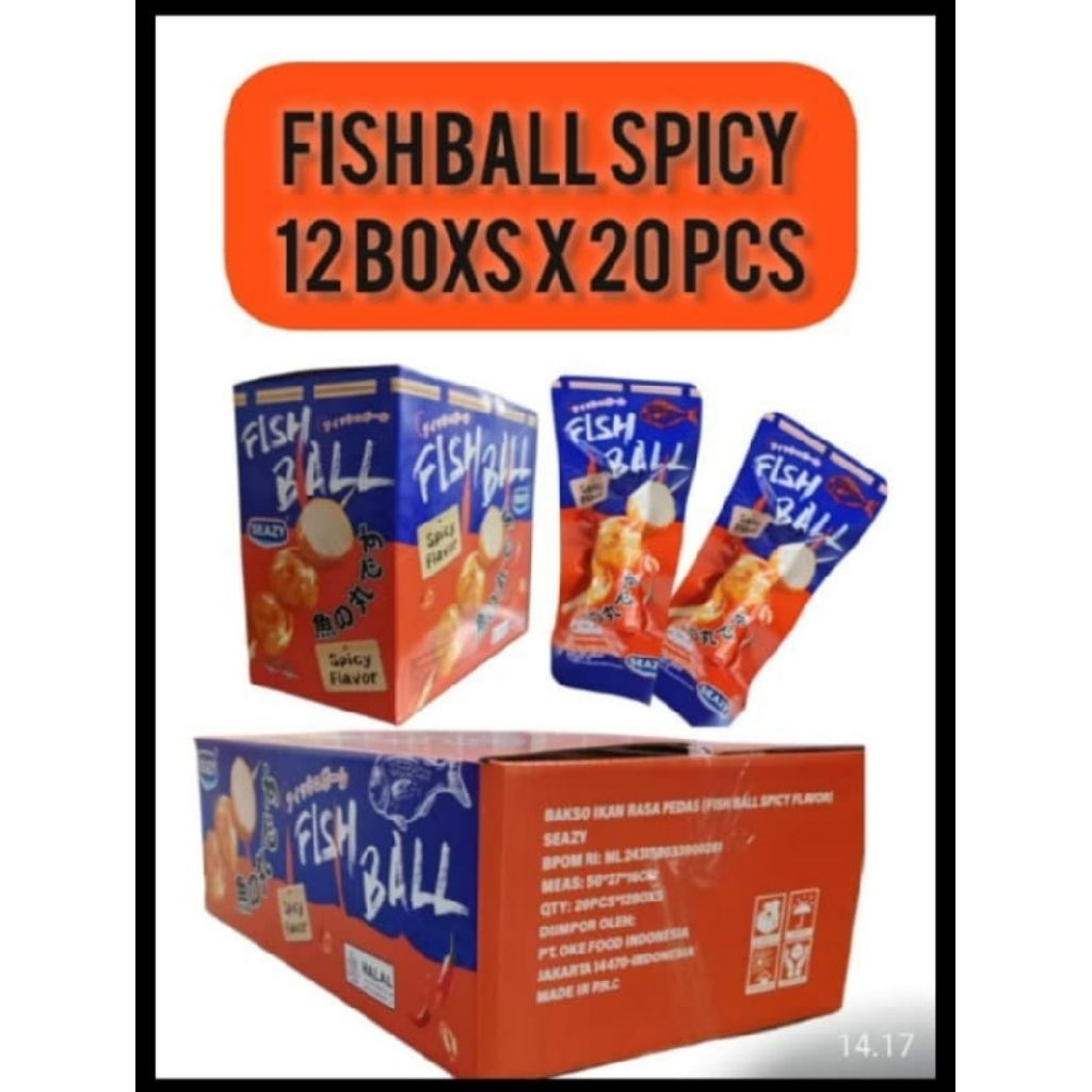 

SEAZY Fish ball 1box isi 30pcs