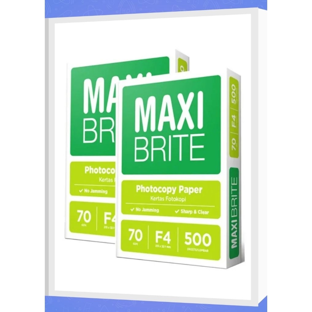

HVS MAXI F4 70 gsm 500 lembar