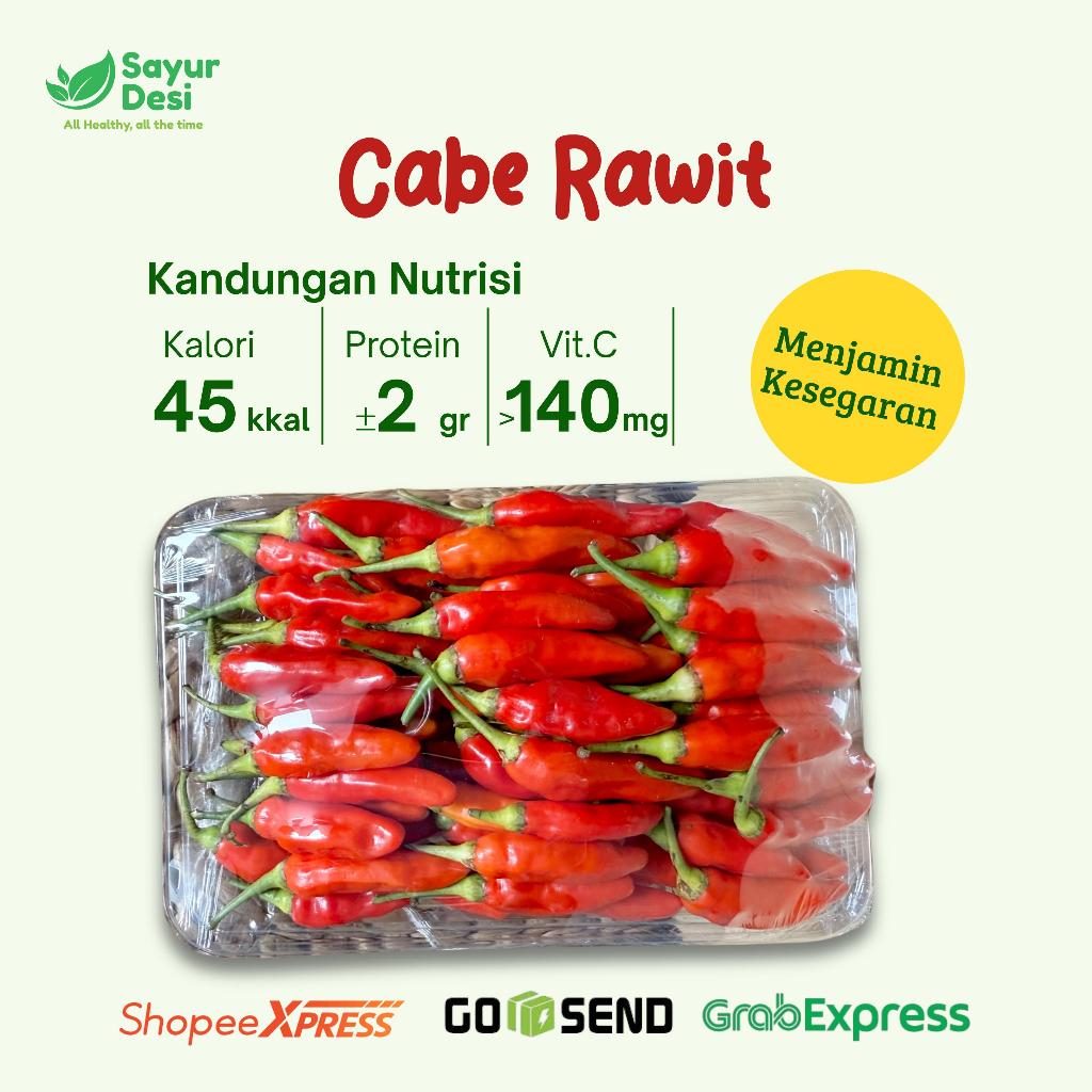 

Cabe Rawit Segar 250 Gram Sayur Desi