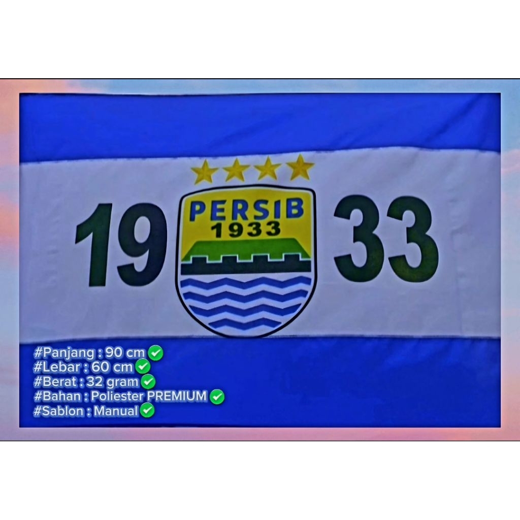 BENDERA PERSIB BANDUNG