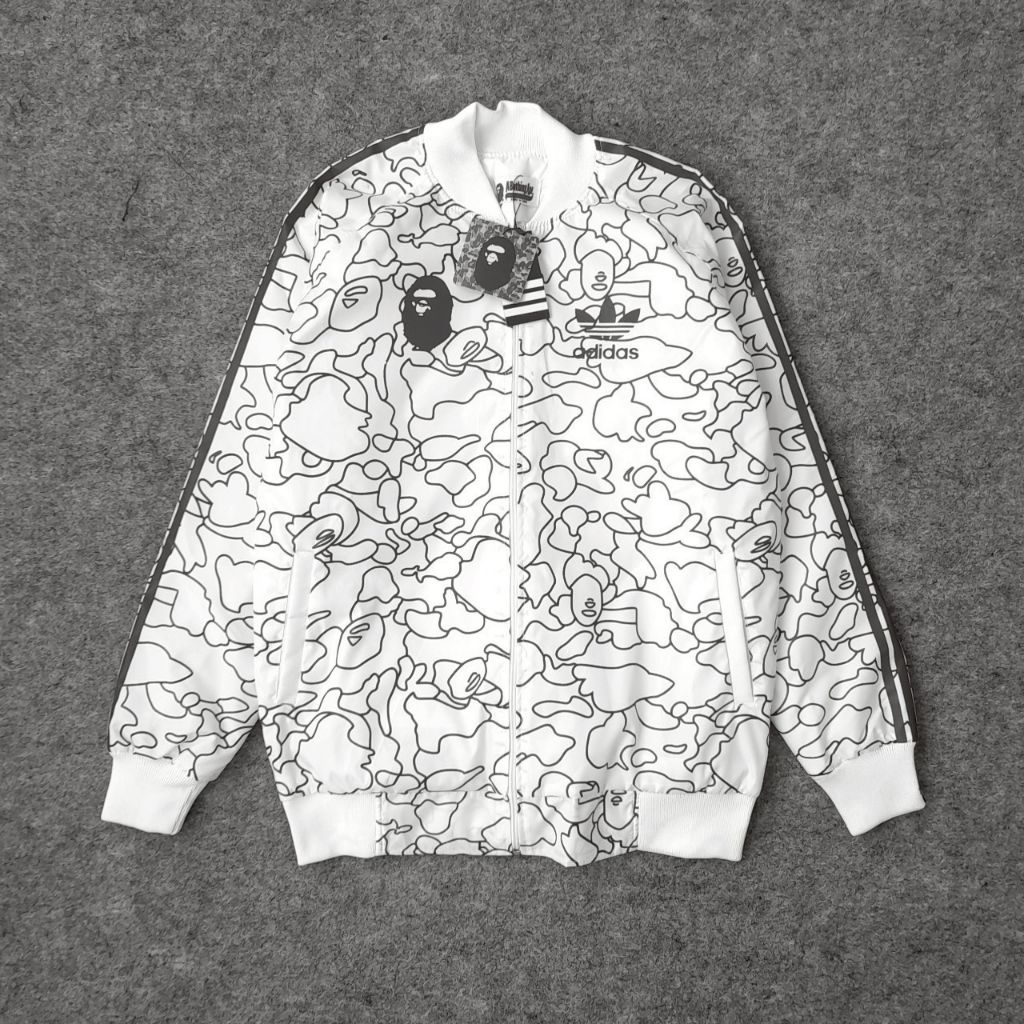 jaket bomber bape adinda pulang Unisex pulltag