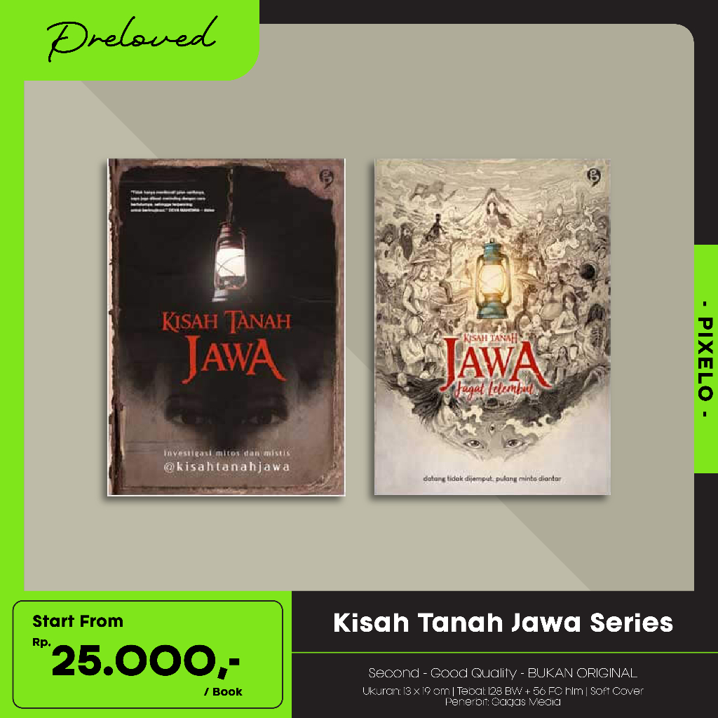 Buku Kisah Tanah Jawa - Kisah Tanah Jawa Jagat Lelembut