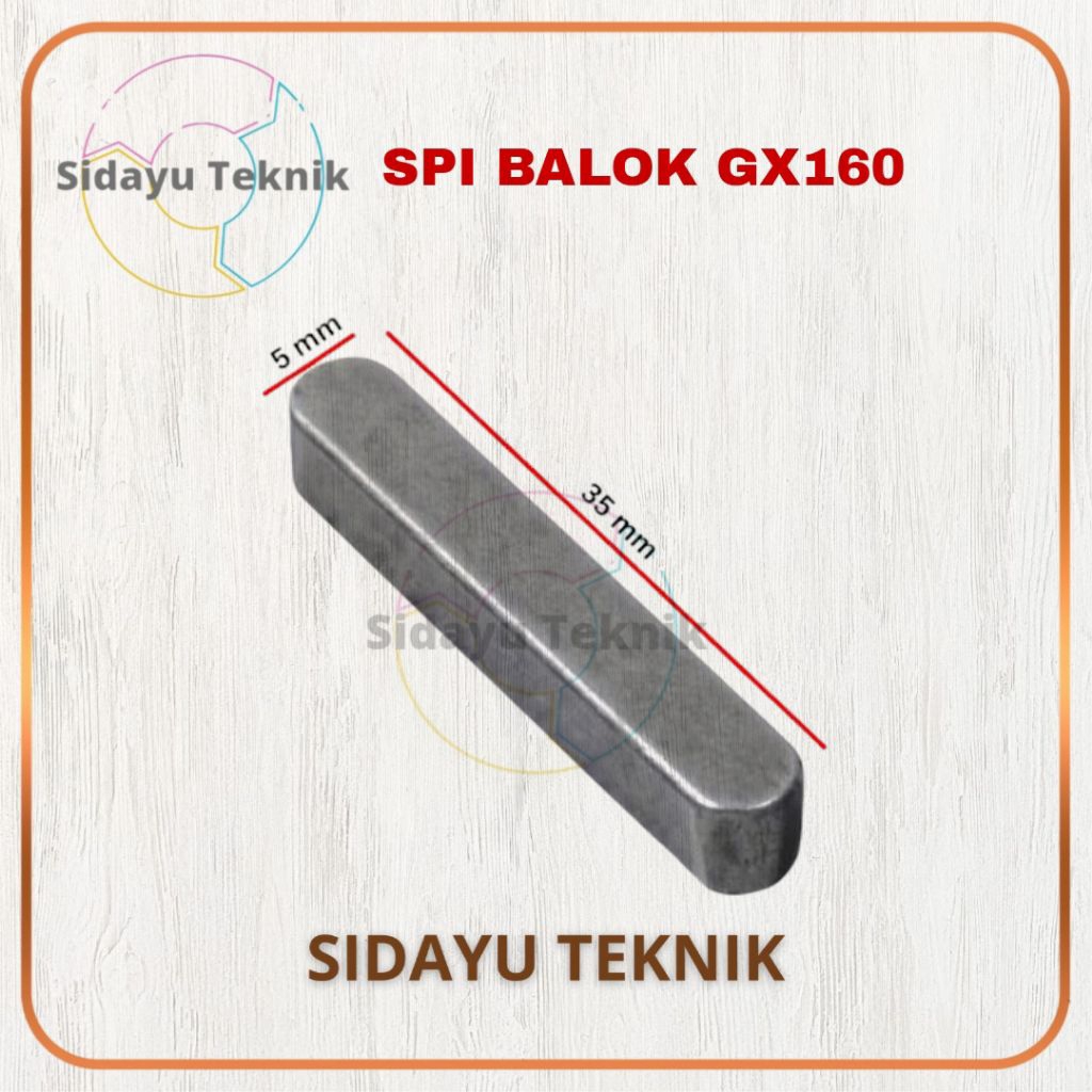 Spi Sepi Balok Pengunci GX160