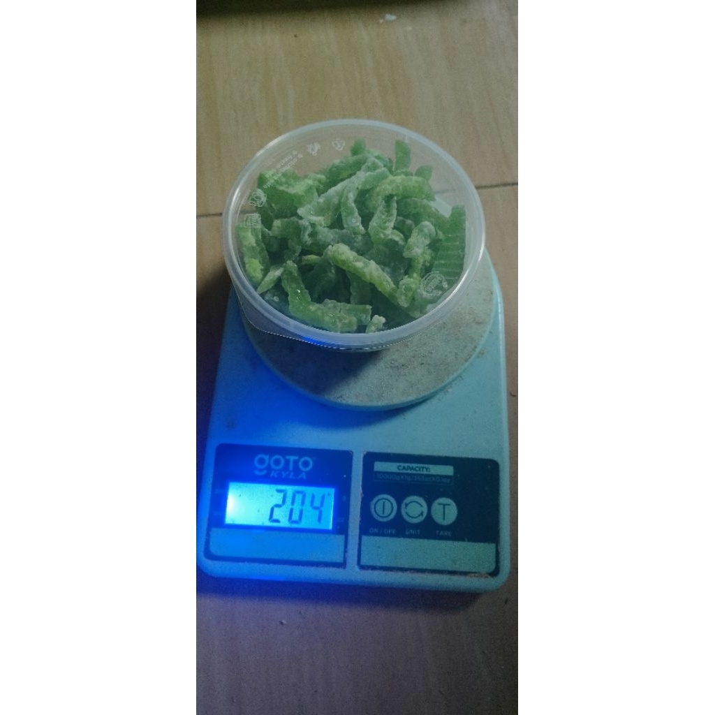 

manisan pepaya kering