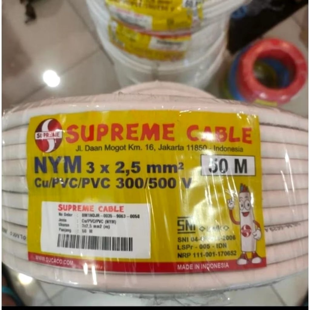 KABEL SUPREME NYM 3x2.5mm 50.METER