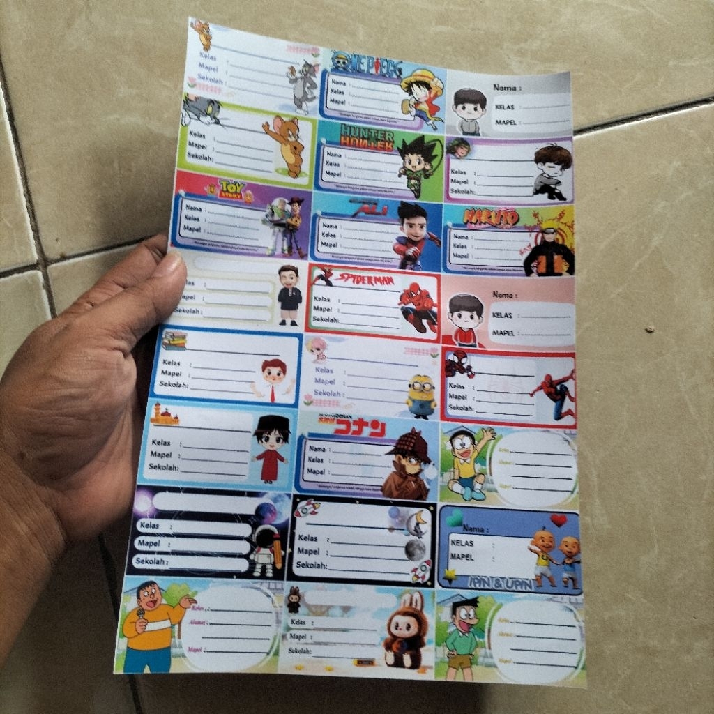 

STIKER MAPEL | STIKER MATA PELAJARAN | STIKER VYNIL(ANTI AIR)