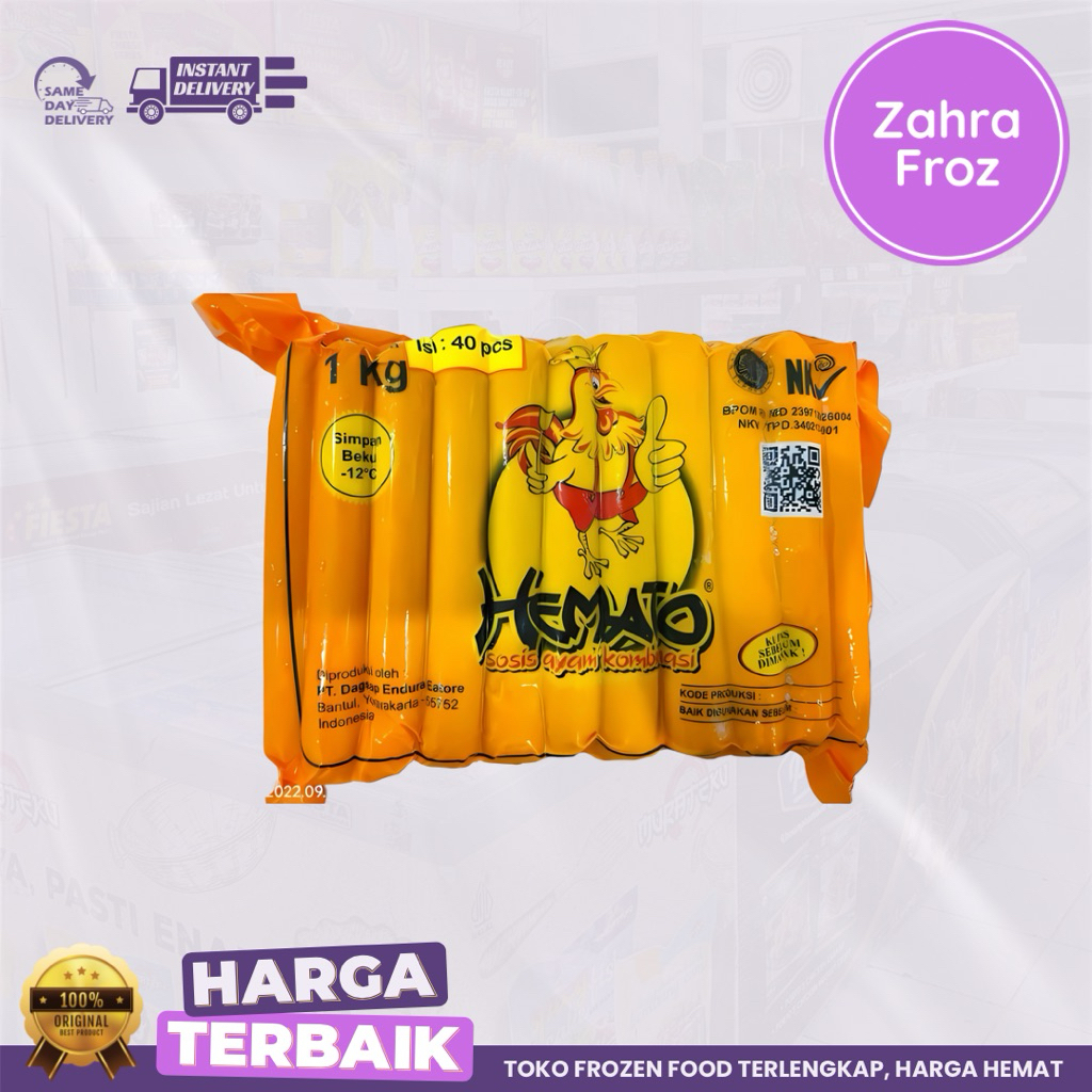

HEMATO SOSIS AYAM KOMBINASI 1 KG 375 GR