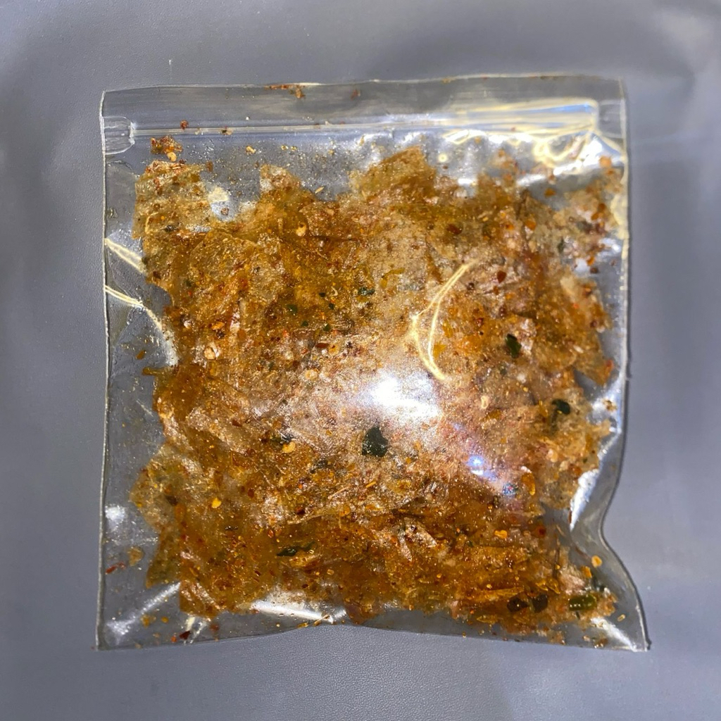 

keripik kaca pedes dauh jeruk renyah dan gurih