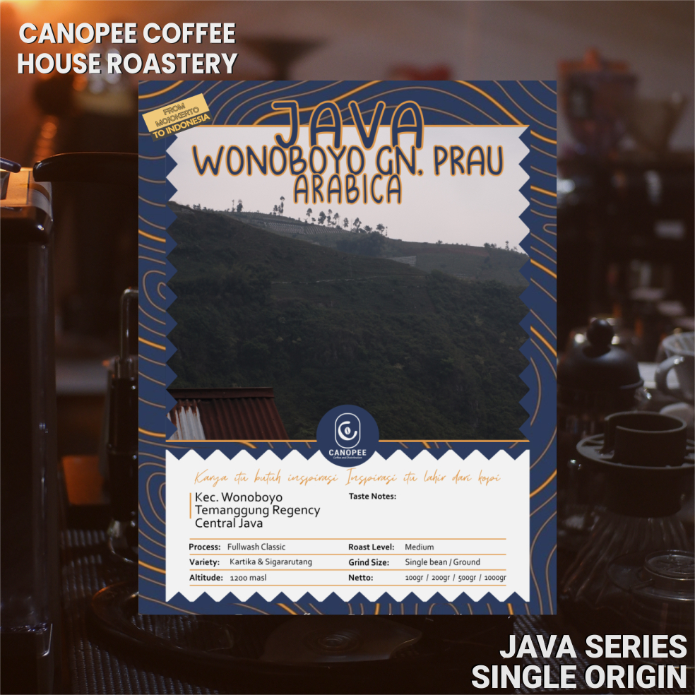 

Arabika "Wonoboyo Gunung Prau Fullwash" - Roastbeans Single Origin Coffee