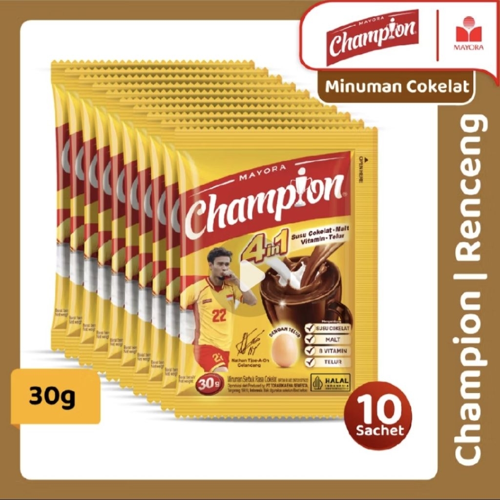 

CHAMPION Minuman Susu Cokelat