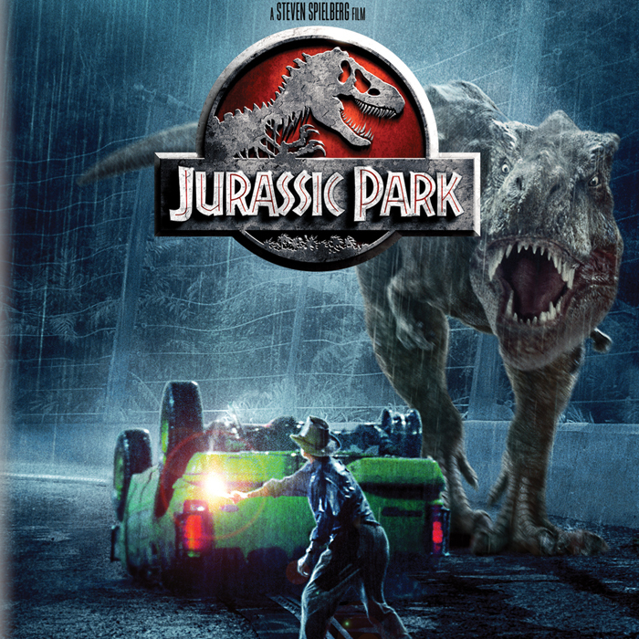 kaset DVD film barat Jurassic Park (1993)
