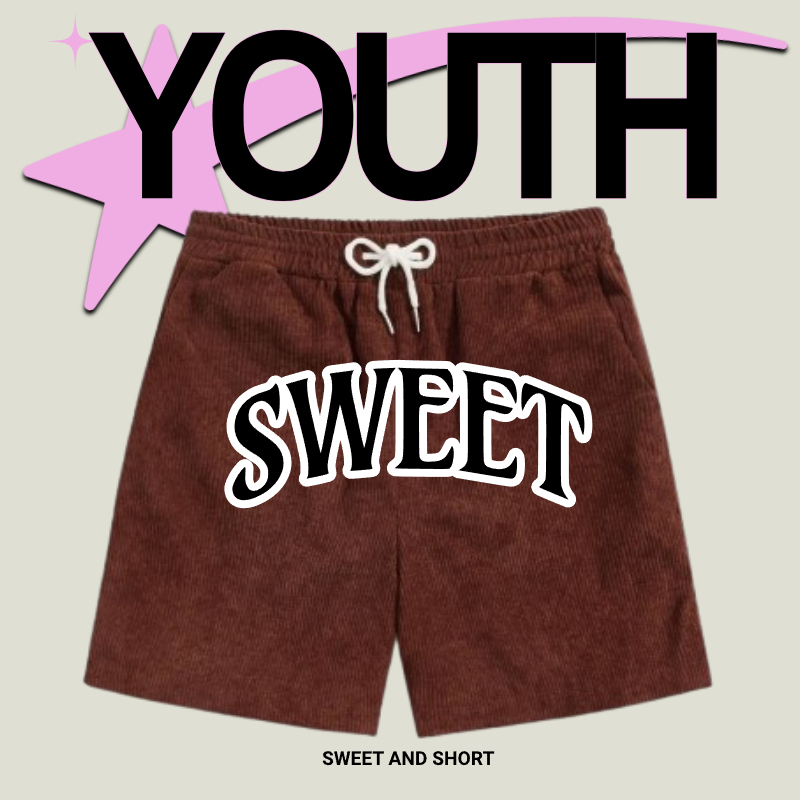 Celana Pendek Corduroy Pria Wanita - Youth Short Pants Corduroy Unisex