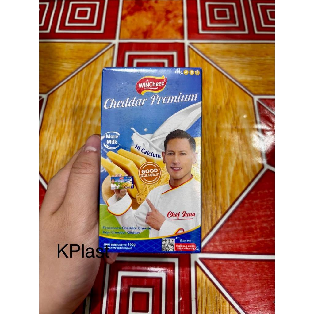 

Keju Cheddar Wincheez Premium 160 gram / Keju Balok Cheddar Win Cheez Premium 160 gram