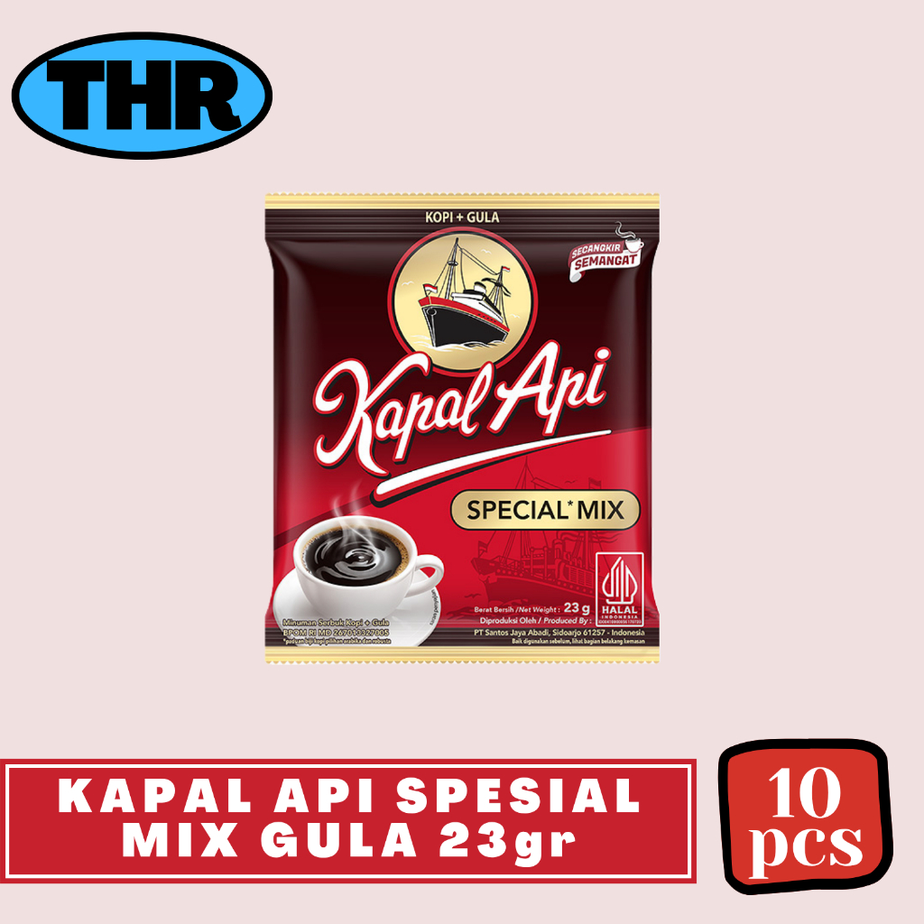 

Kapal Api Spesial Mix 23gr 1 Renceng isi 10pcs