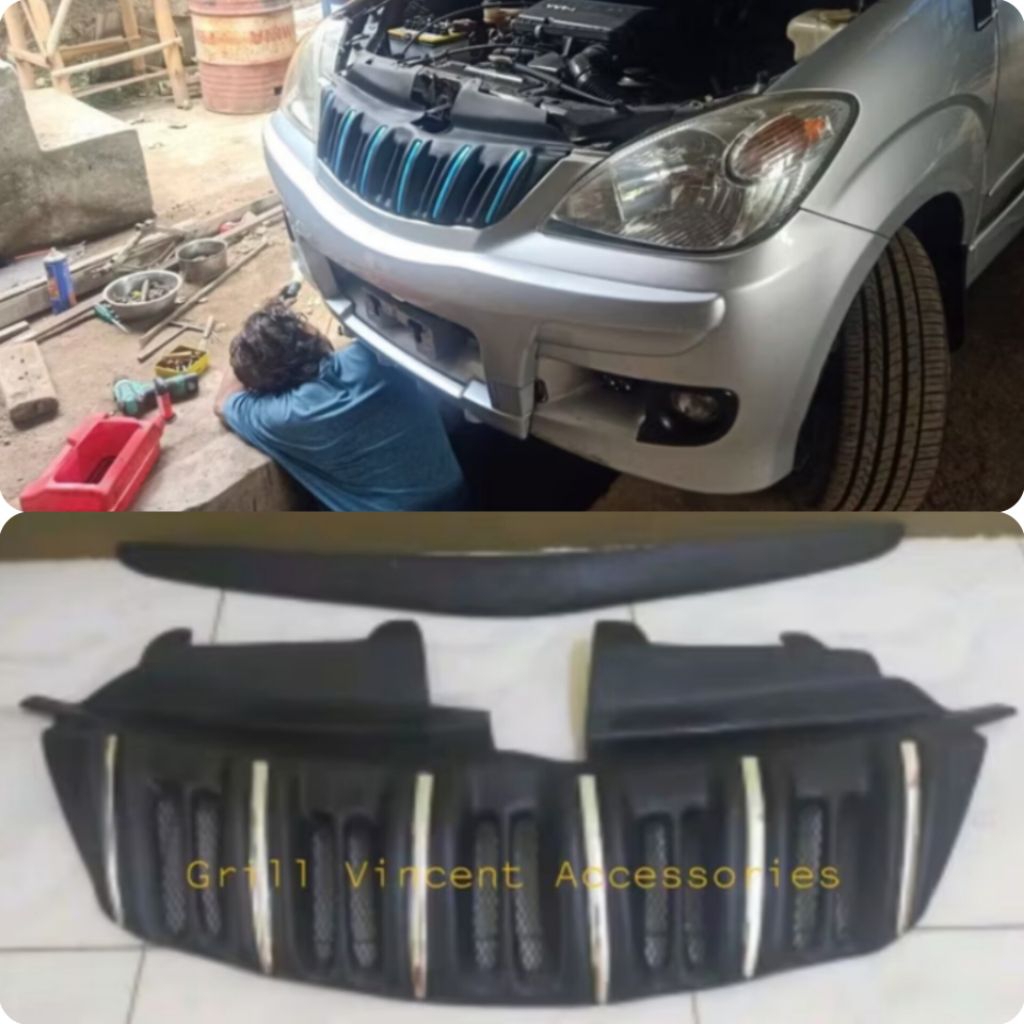 Front Grille Grill Gril Avanza Xenia Old Lama Apollo Prado Tipe G/E S Tahun 2007 - 2011