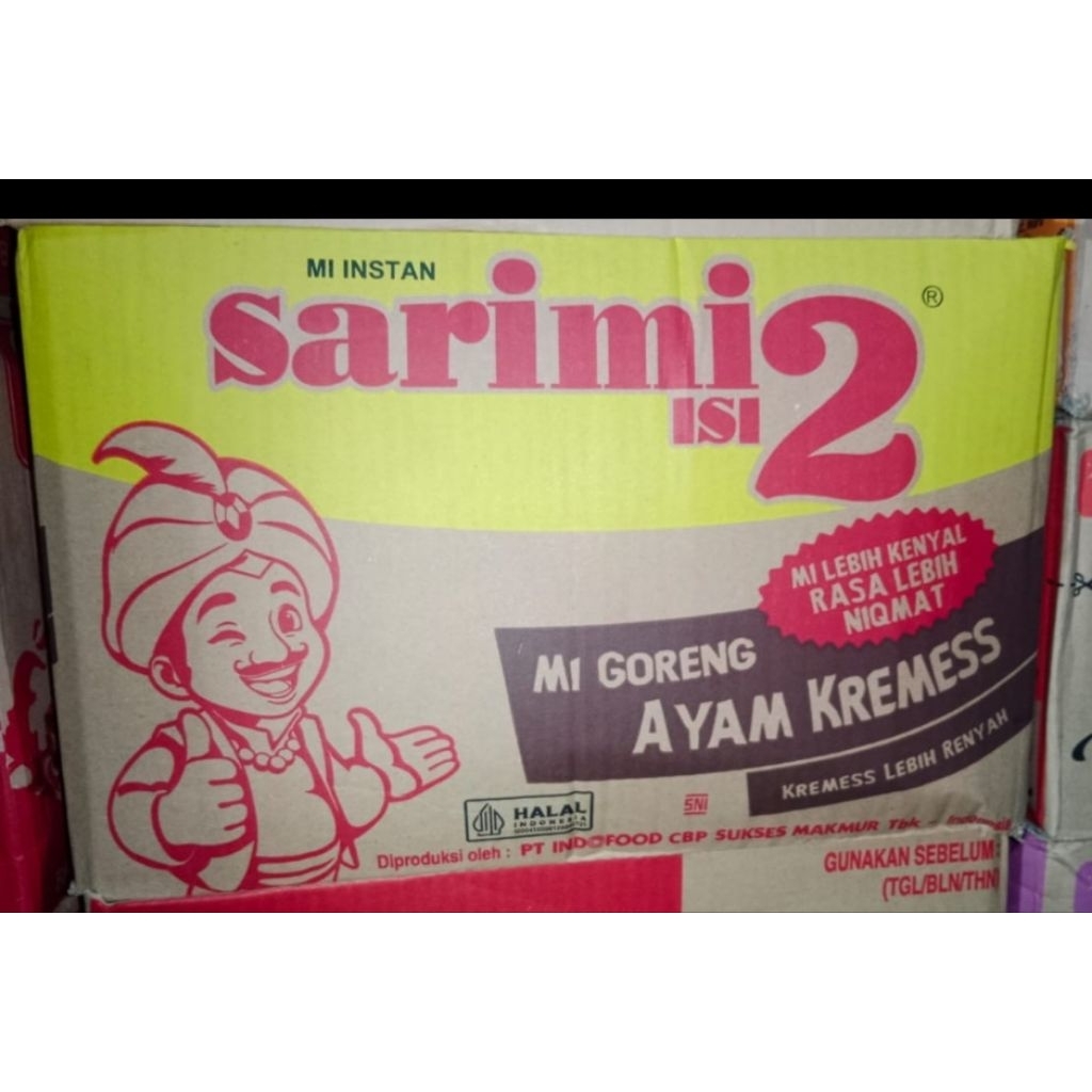 

sarimi ayam kremes jumbo 2 ,isi 10pcs paling murah