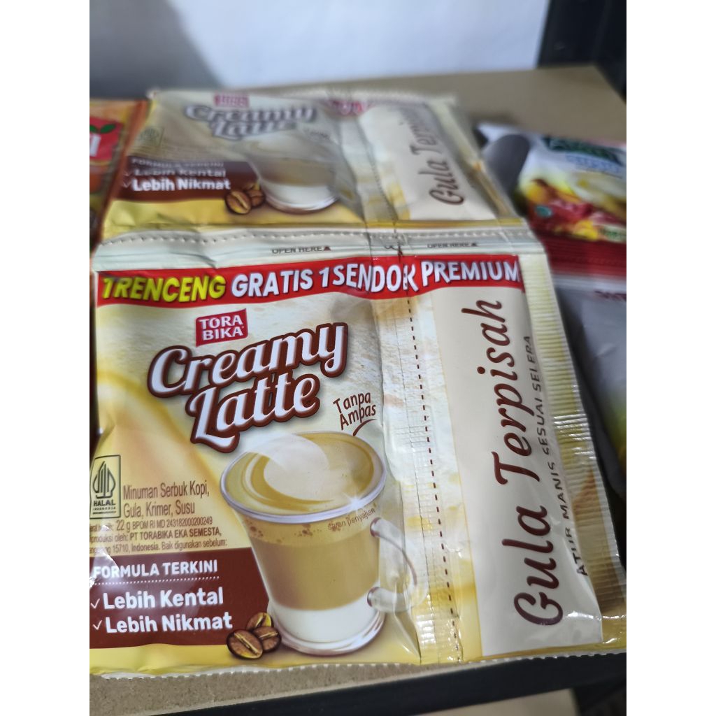 

creamilatte gula terpisah 22gr
