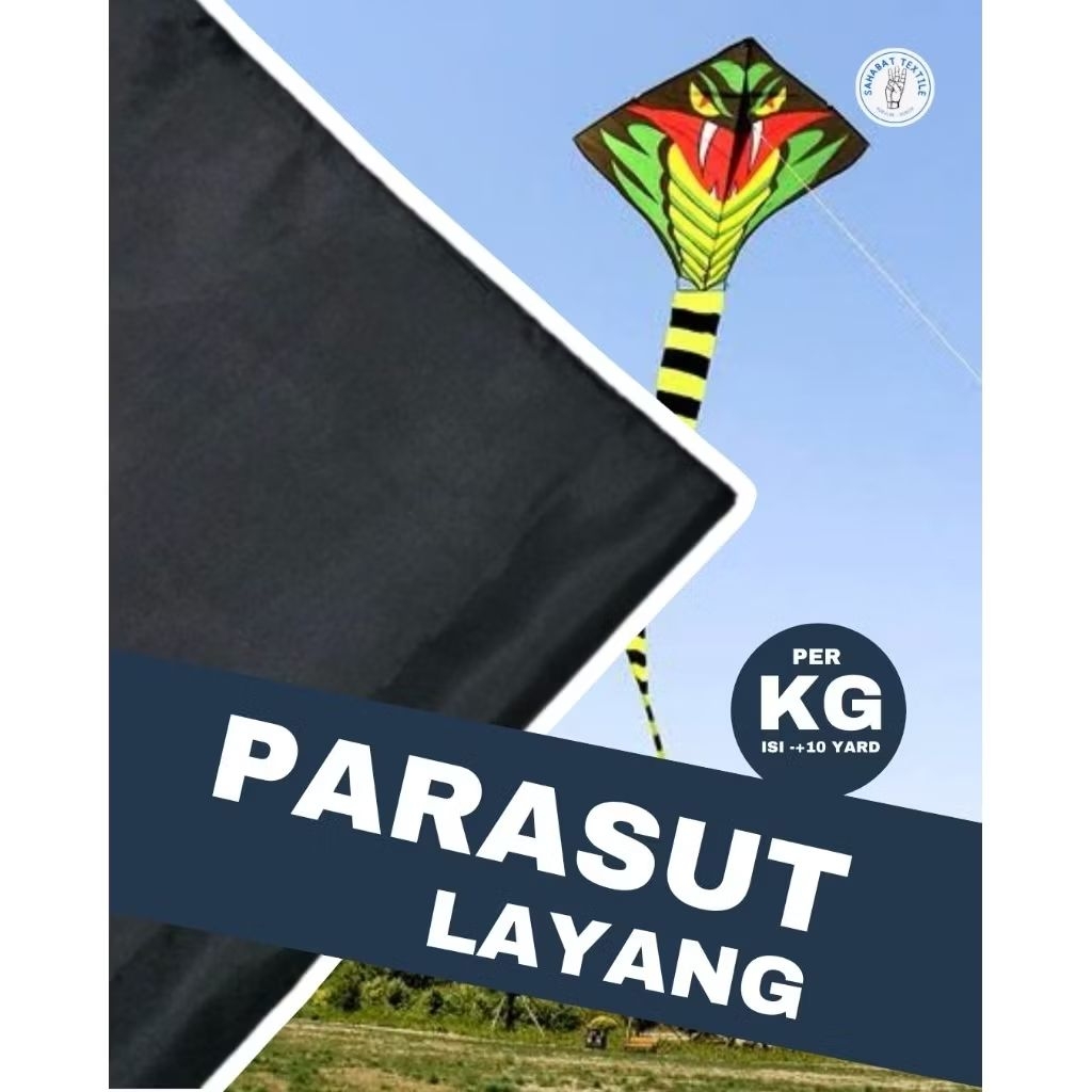 KAIN PARASUT LAYANG KAIN UNTUK LAYANGAN LAYANG BESAR KAIN PARASUT