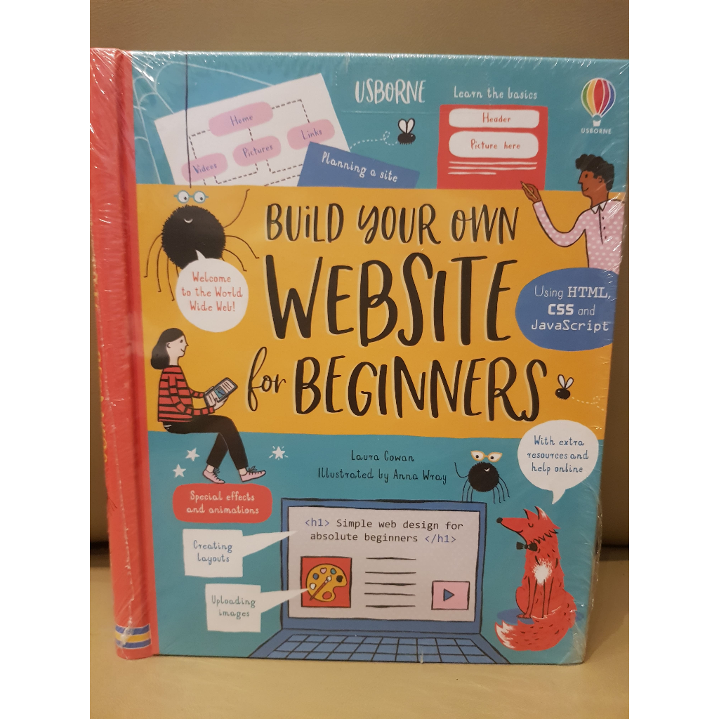 Build Your Own Website For Beginners - USBORNE / ORIGINAL