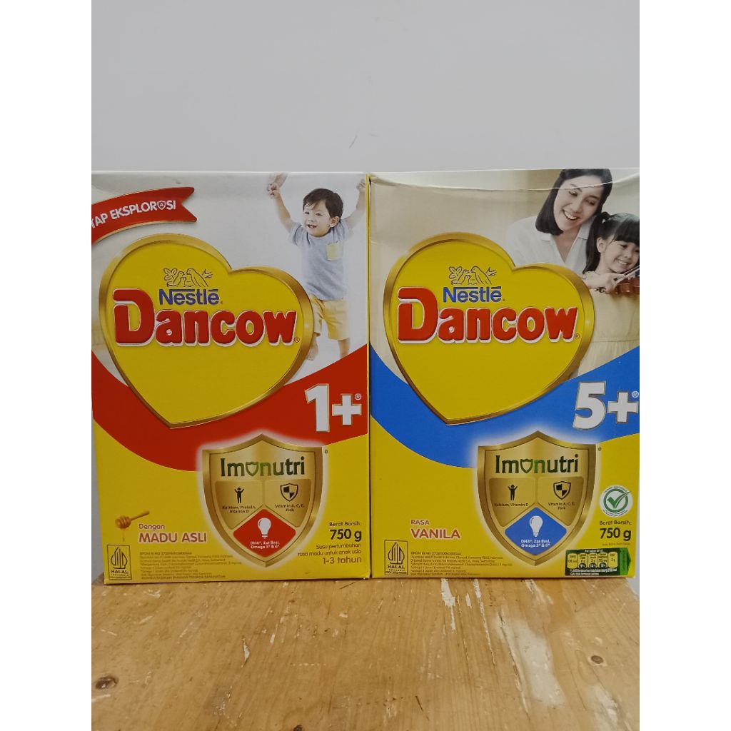 

Dancow 1+ & 5+ Ukuran 750g