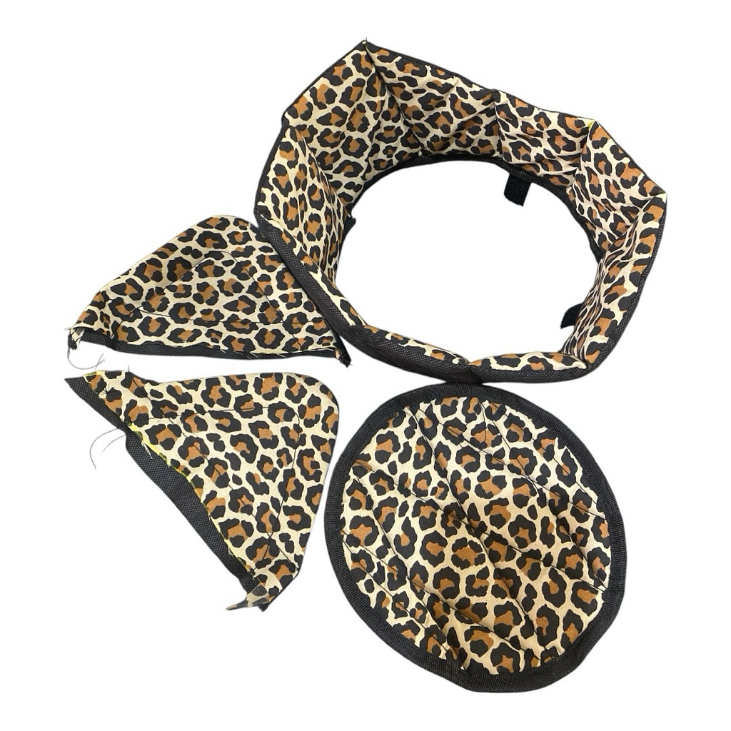 busa helm slim head leopard