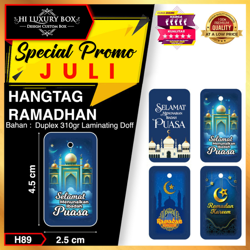 

Hangtag|Hangtag Murah|Hangtag Ramadhan|Hangtag Buka Puasa|H89