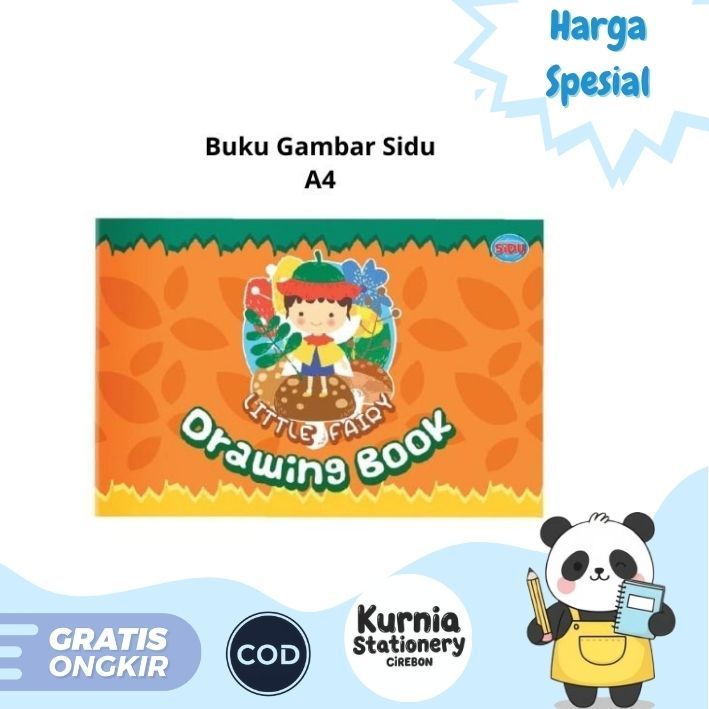 

Sidu Buku Gambar / Drawing Book A4 ( 10 Lembar )